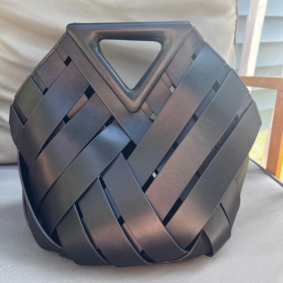 Woven shoulder bag + clutch - Picture 6 of 8